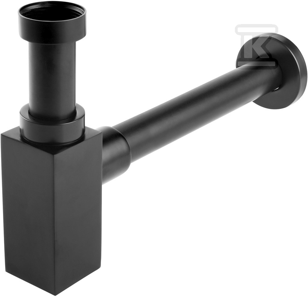 Syfon QUADRO 5/4", czarny